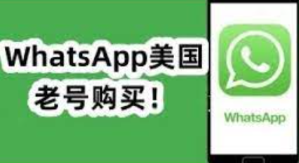 如何获取美国WhatsApp：3到5年老号且保证耐用？