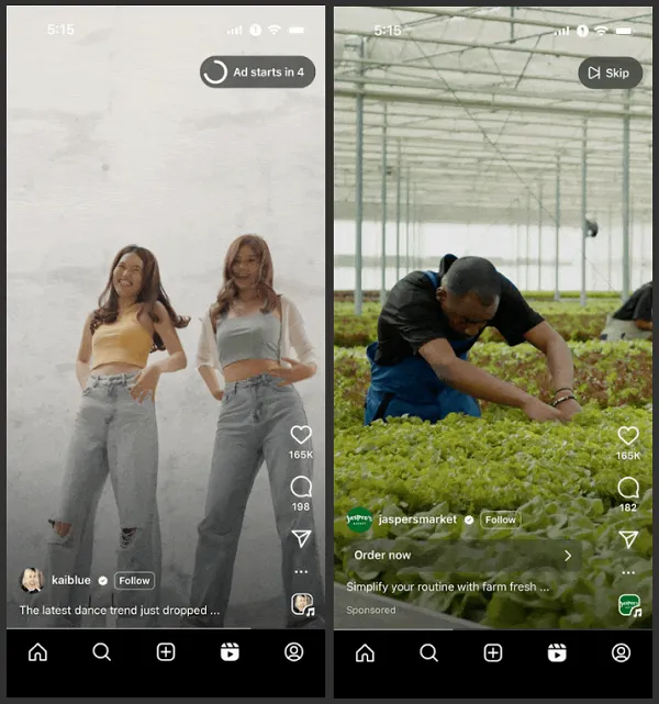 Instagram扩大Reels浏览量广告覆盖范围,品牌营销迎来新的流量增长窗口
