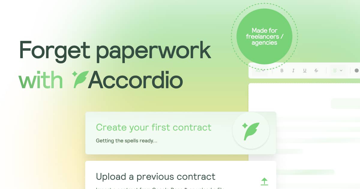 Accordio AI 界面截图