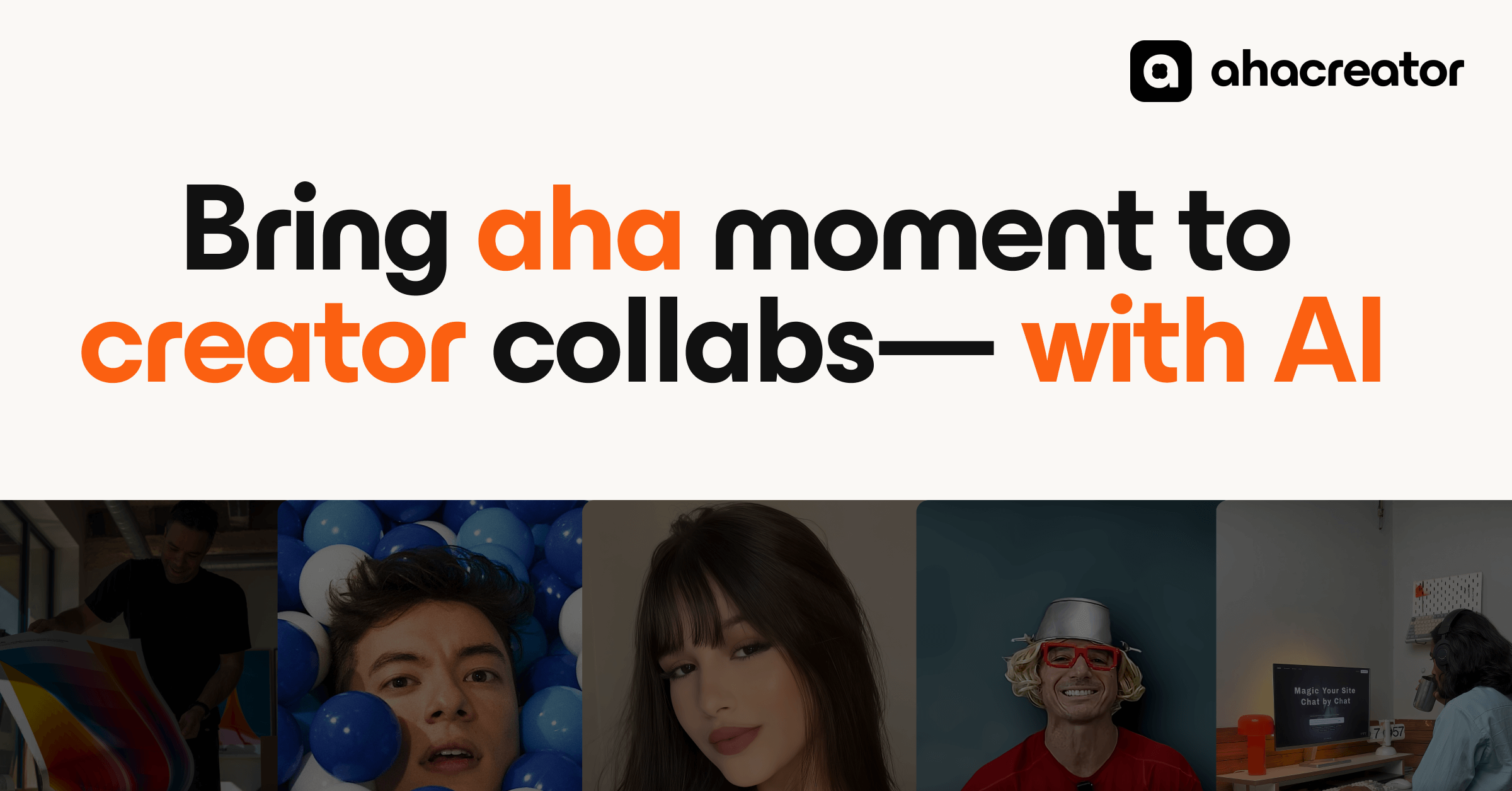 AhaCreator 界面截图
