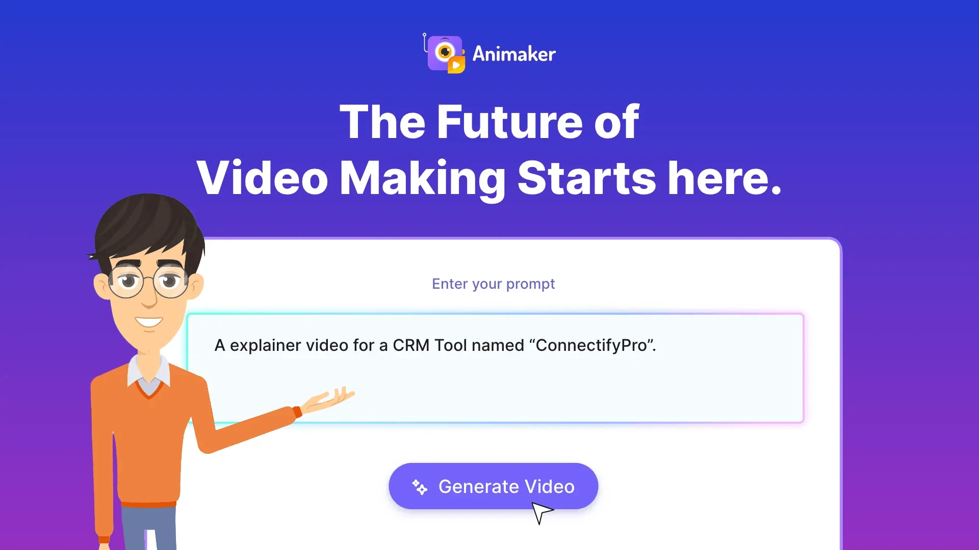 Animaker 界面截图