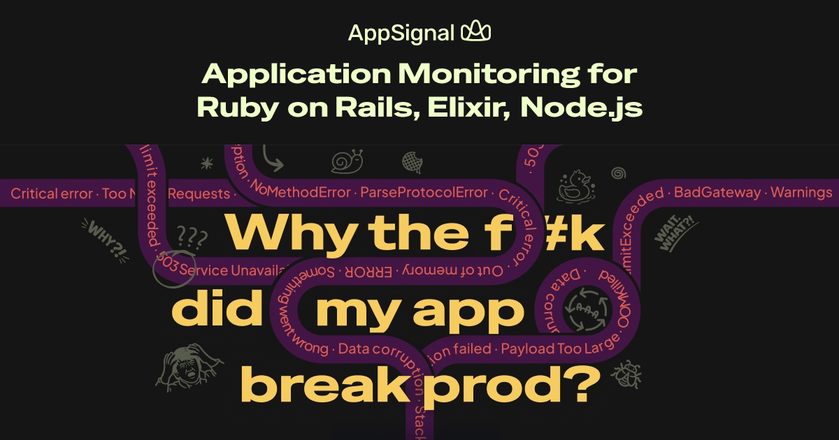 AppSignal 界面截图