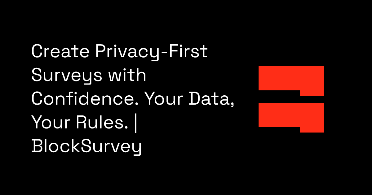 BlockSurvey AI 界面截图