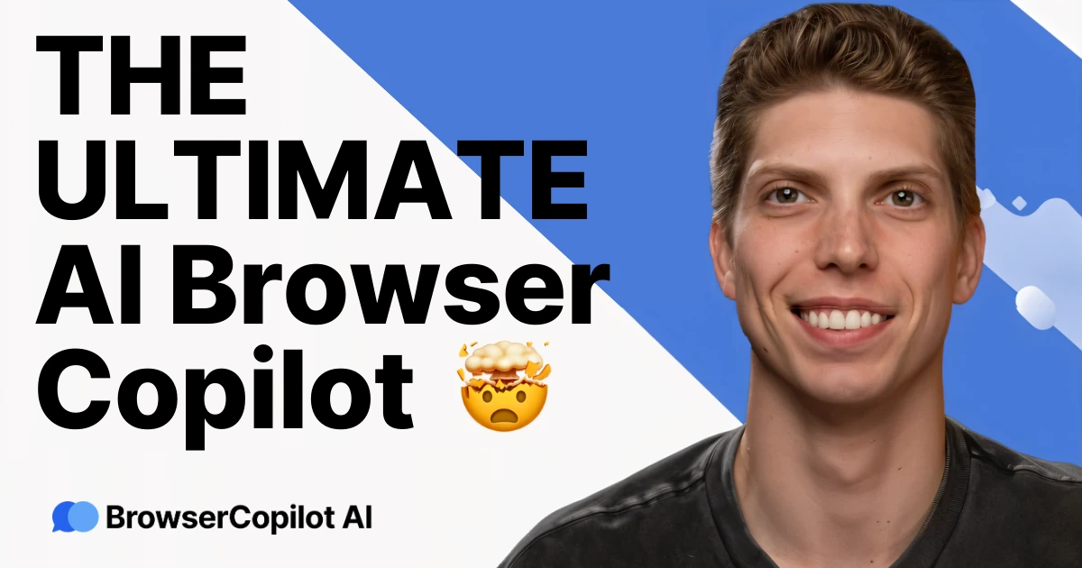 Browser Copilot AI 界面截图