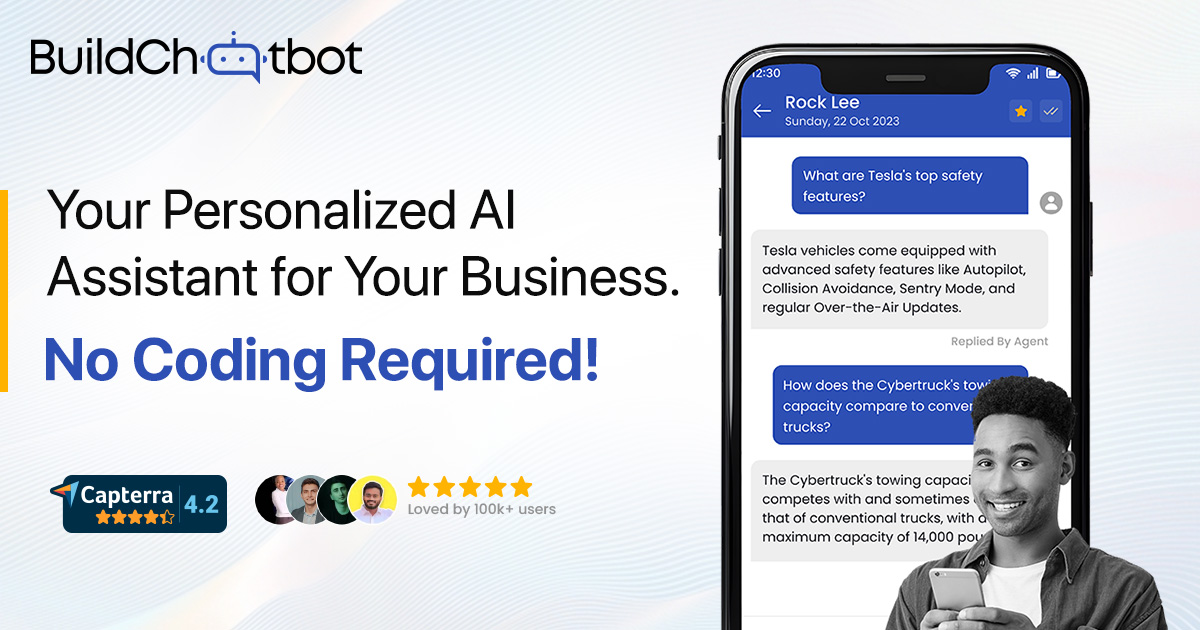 Build Chatbot 界面截图