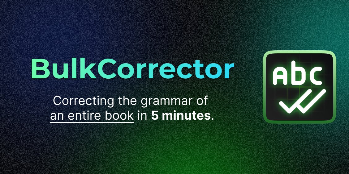 BulkCorrector 界面截图