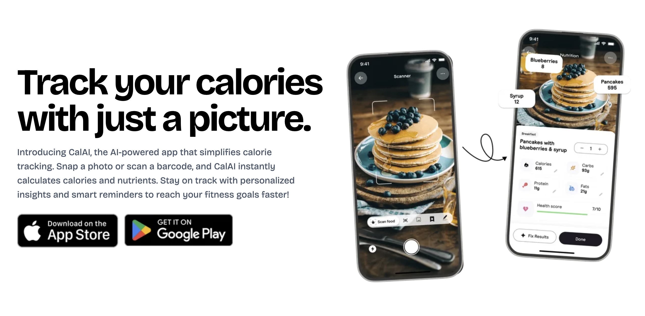Cal AI - Calorie Tracker 界面截图
