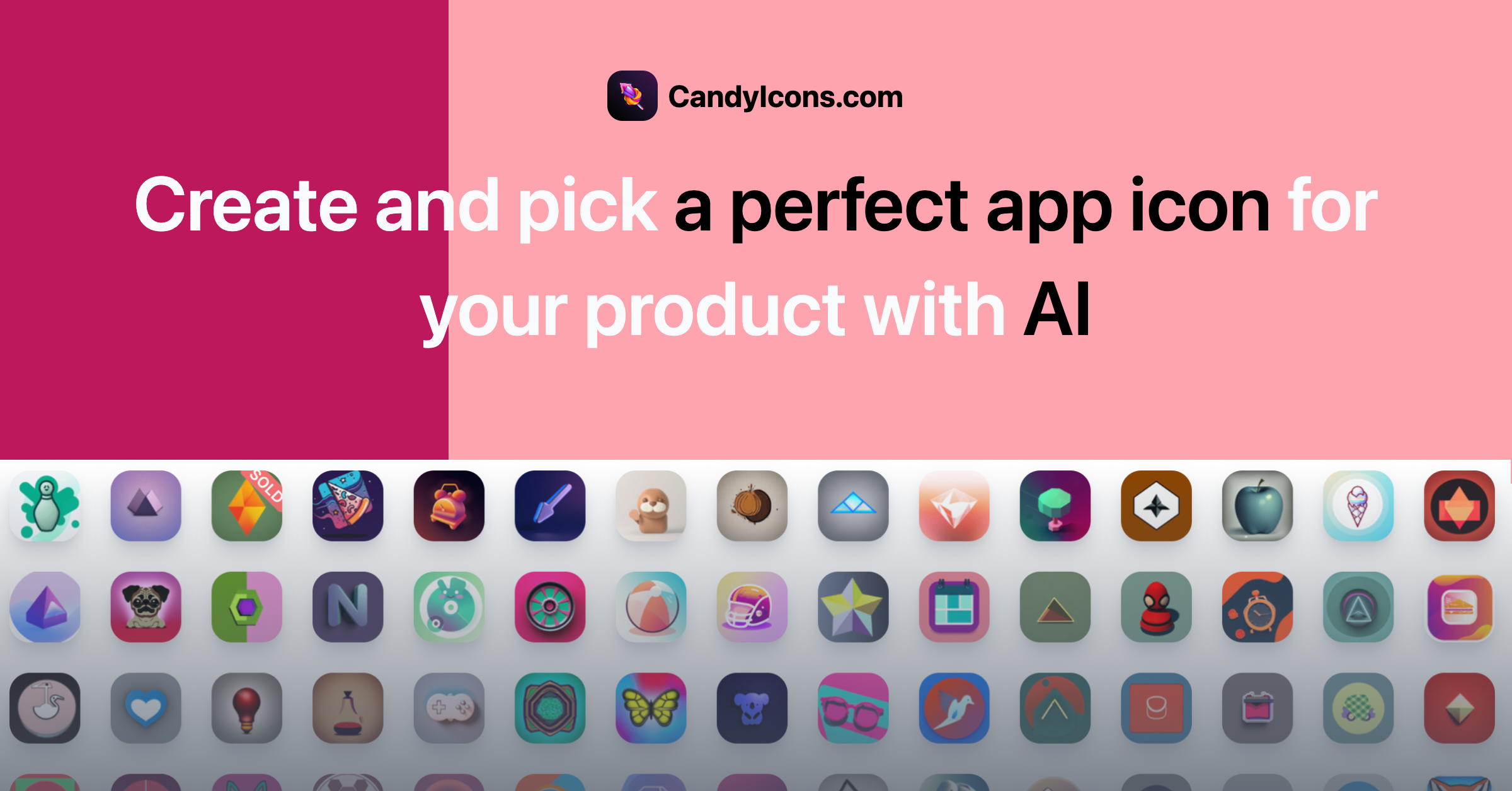 CandyIcons 界面截图