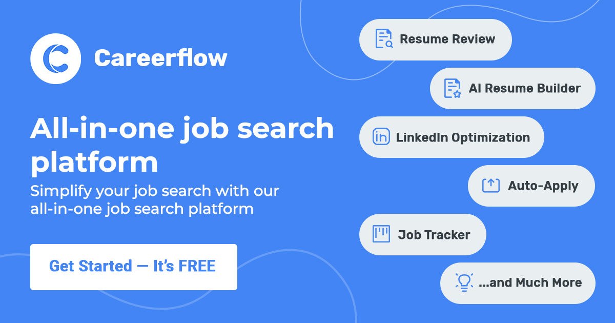 Careerflow 界面截图