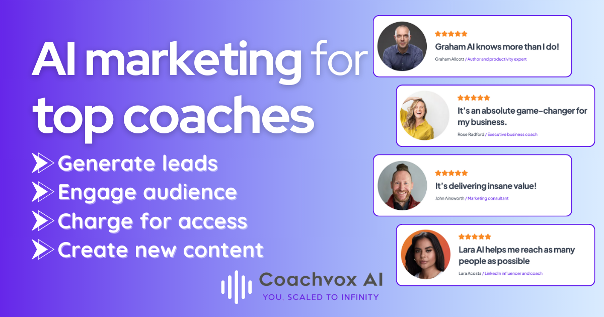 Coachvox AI 界面截图