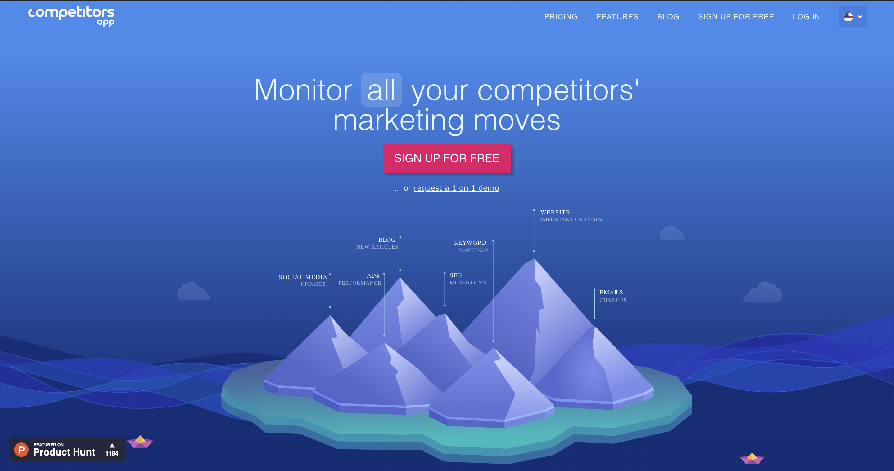 Competitors App 界面截图