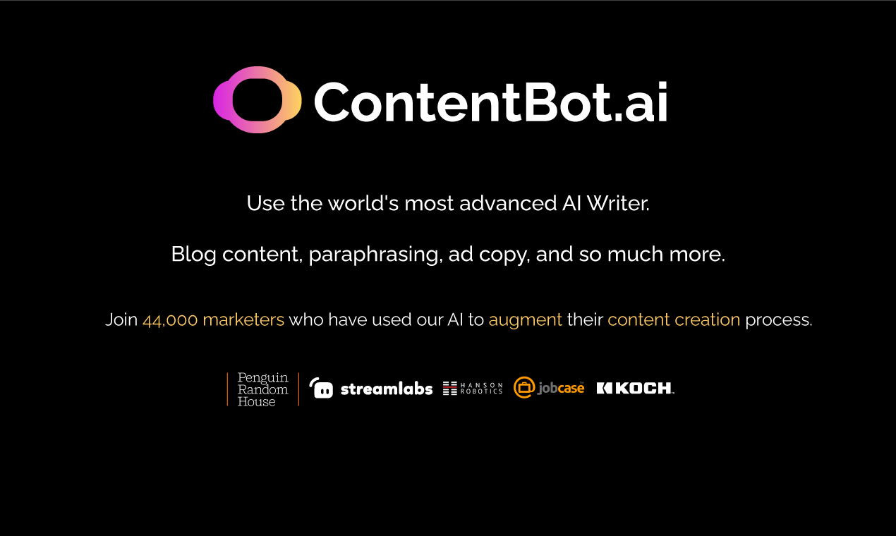 ContentBot 界面截图