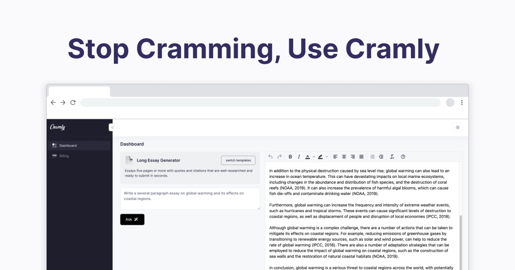 Cramly.ai 界面截图
