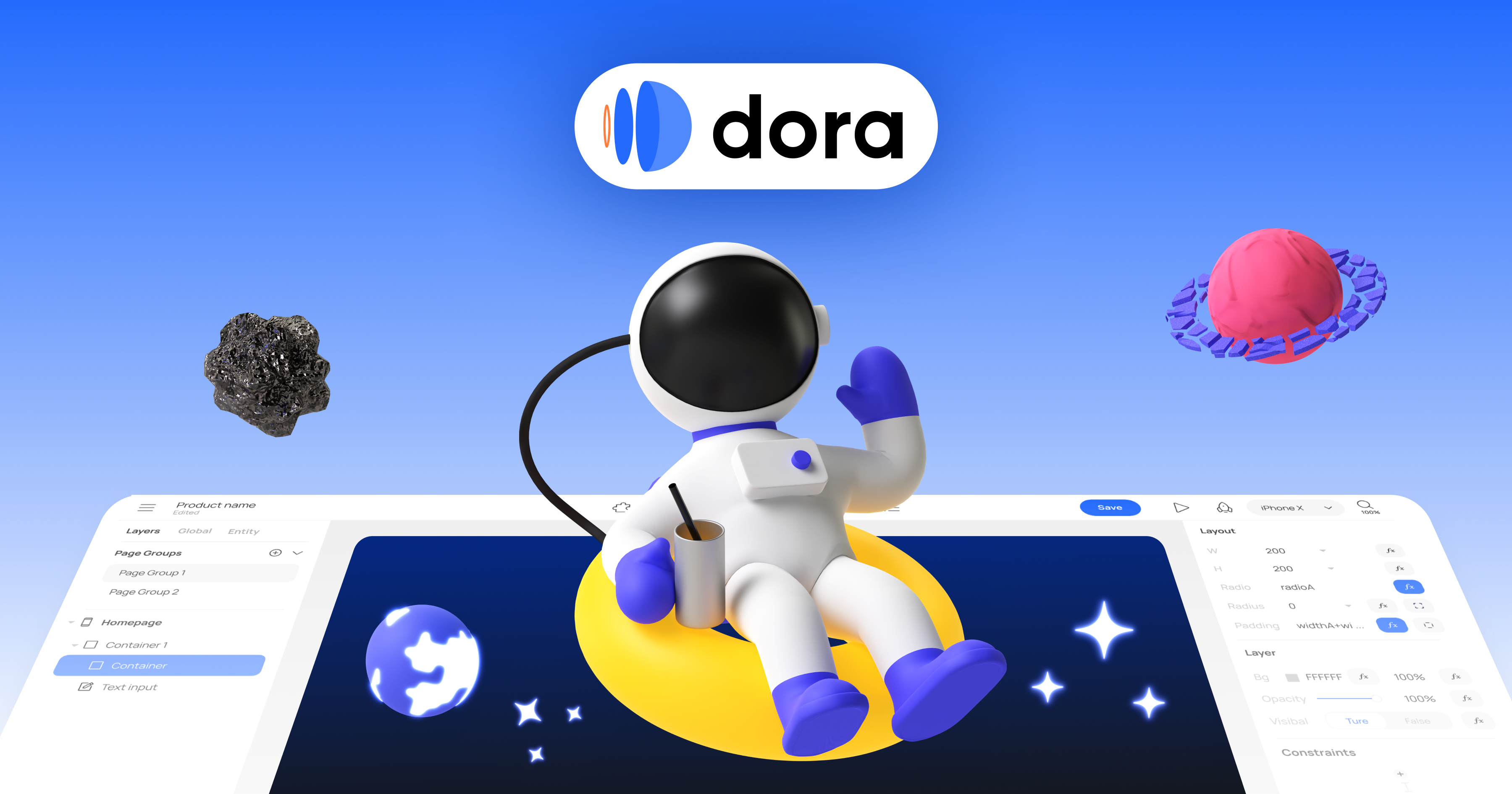 Dora 界面截图
