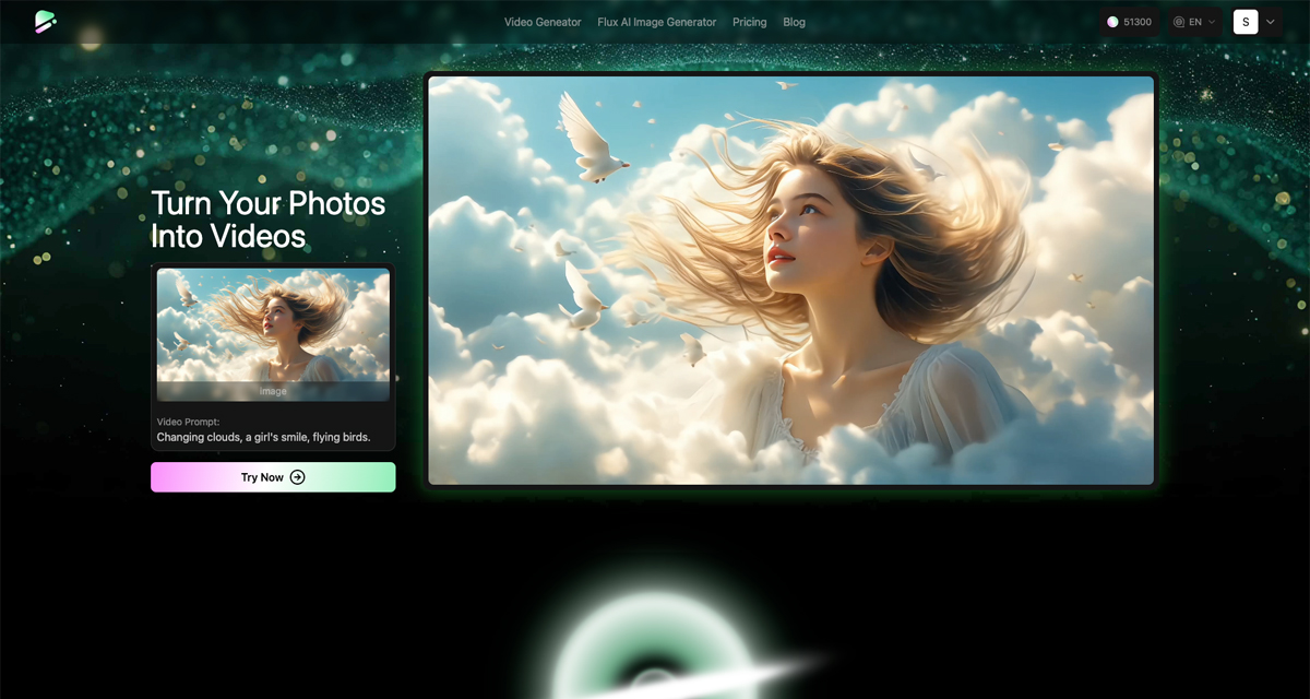Dream Machine AI 在线 界面截图