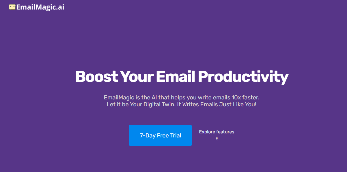 EmailMagic AI 界面截图