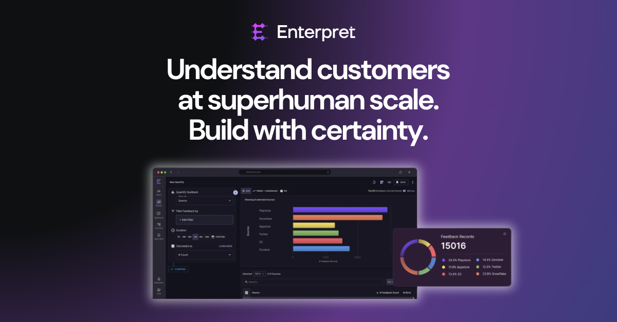 Enterpret 界面截图