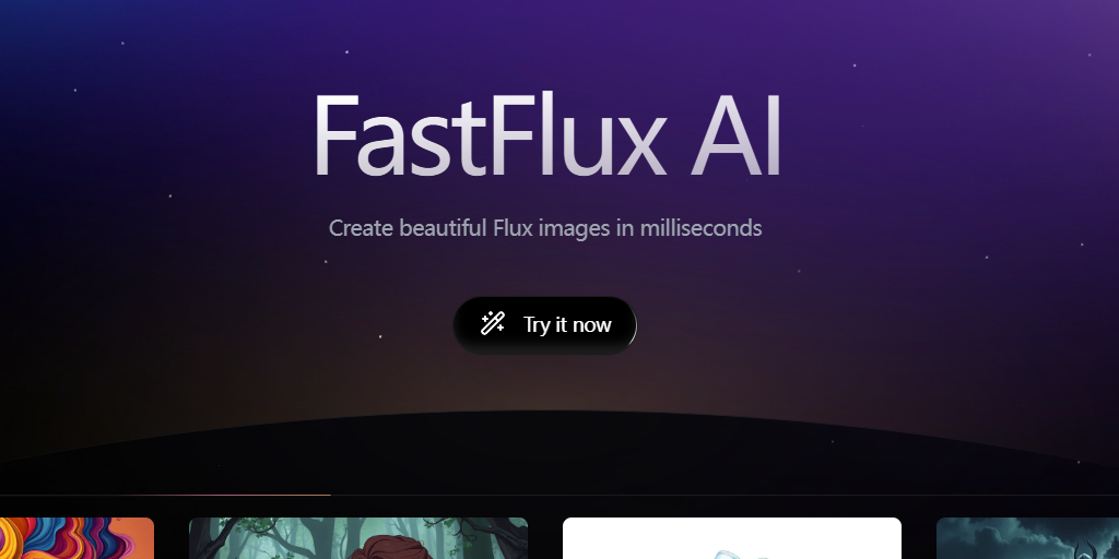 FastFlux AI 界面截图