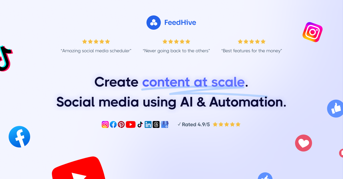 FeedHive 界面截图
