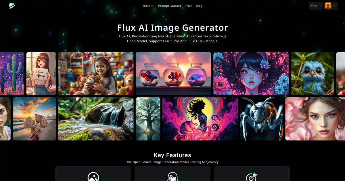 Flux AI Pro 界面截图