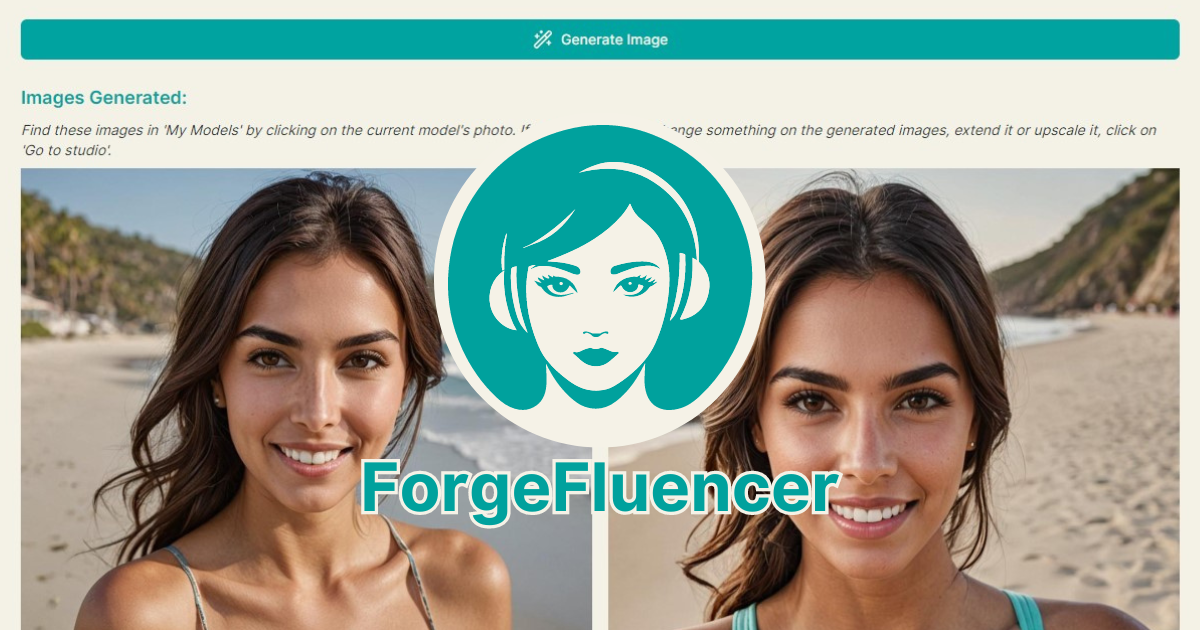 ForgeFluencer 界面截图