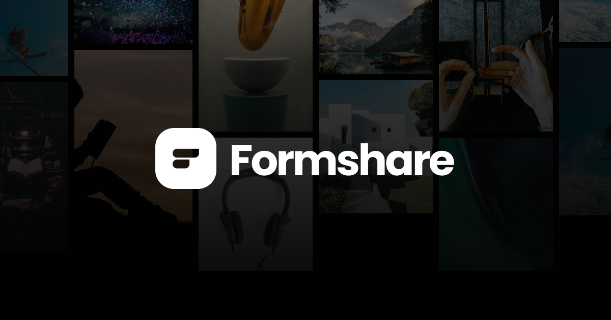 Formshare 界面截图
