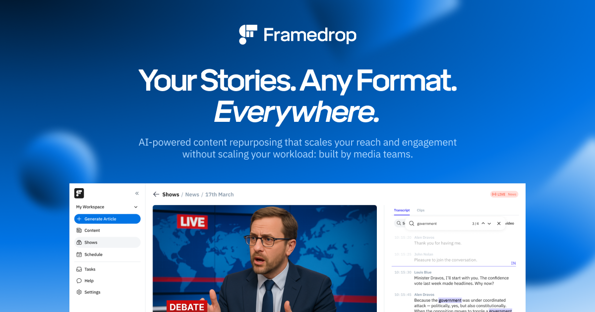 Framedrop 界面截图