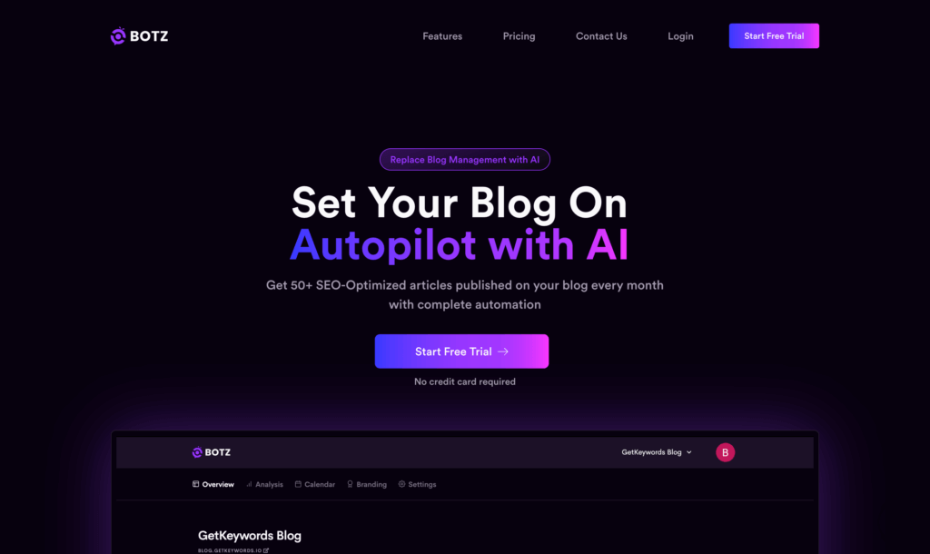 GetBotz 界面截图