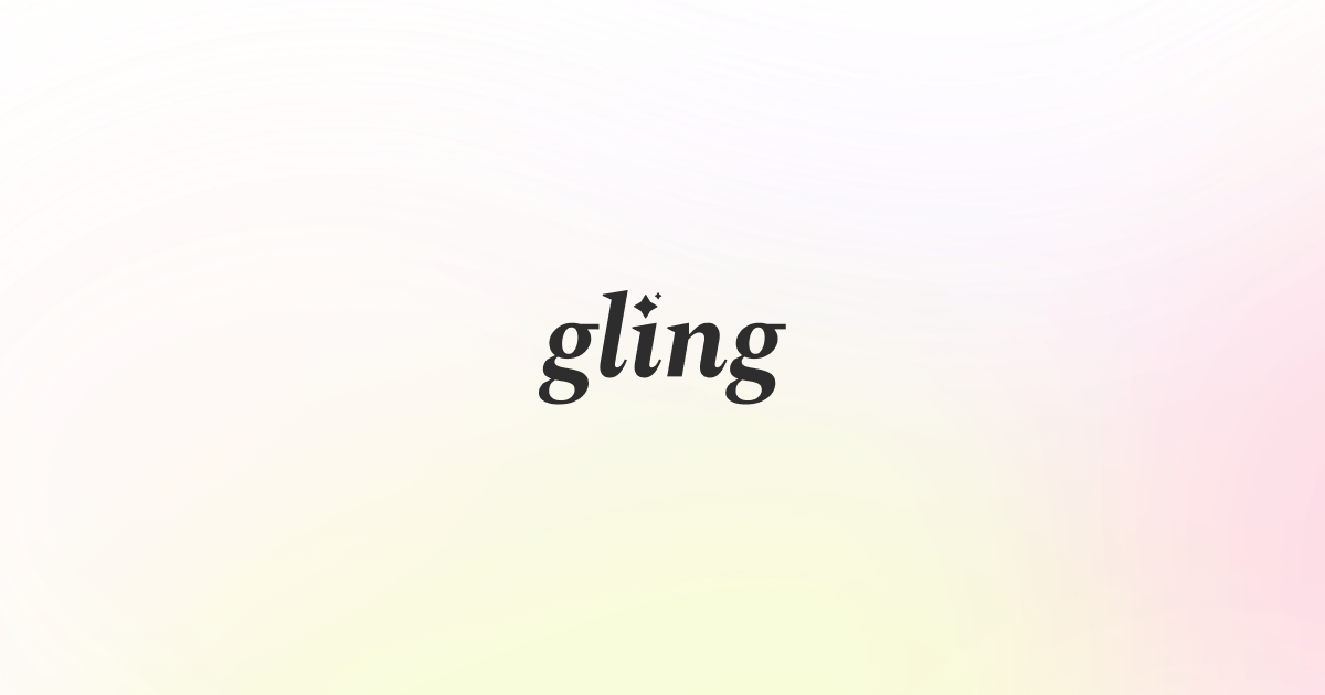 Gling 界面截图