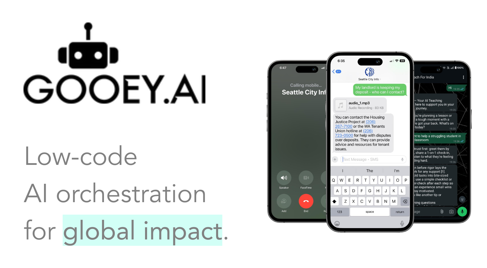 Gooey.AI 界面截图
