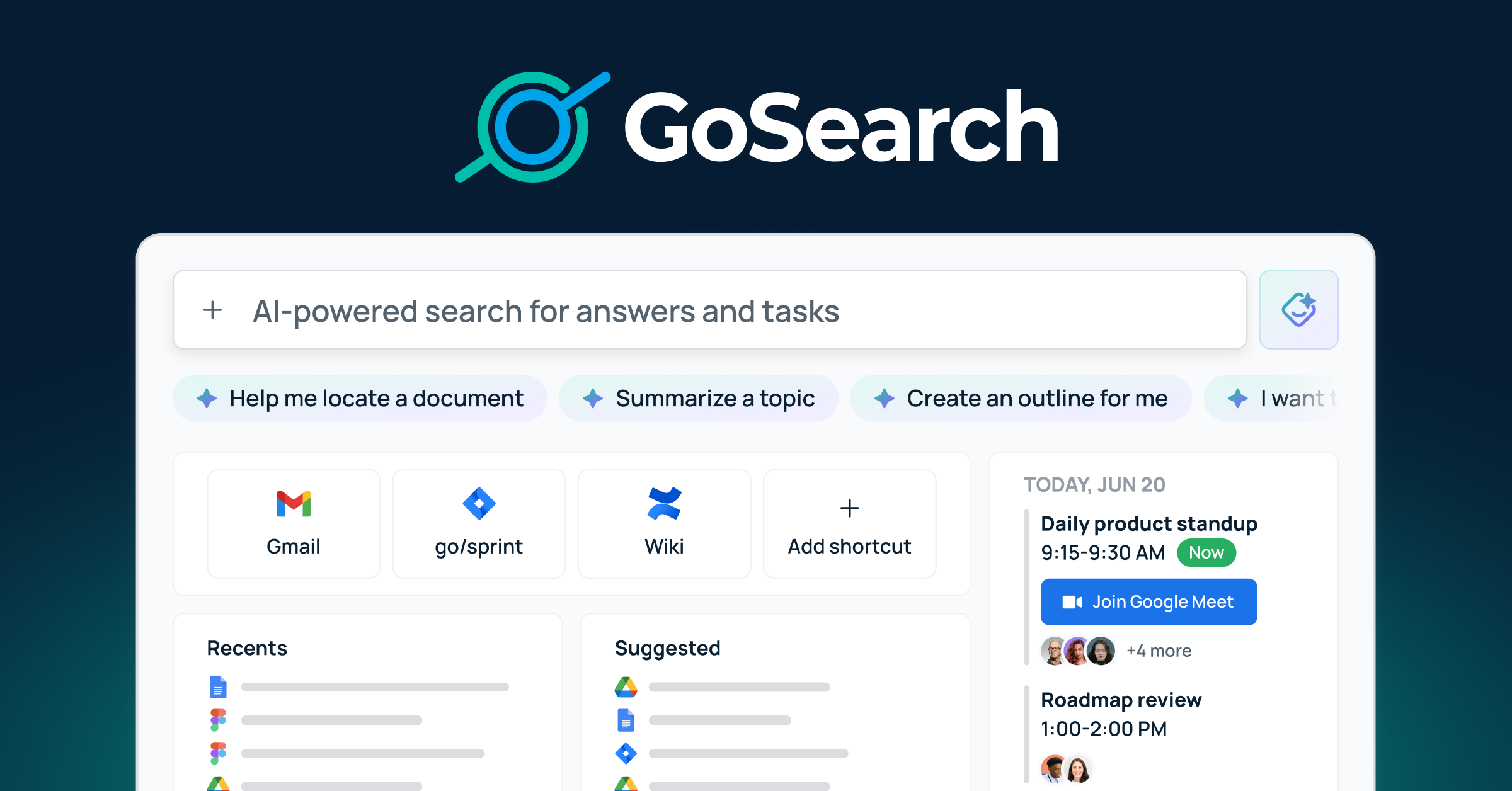 GoSearch 界面截图