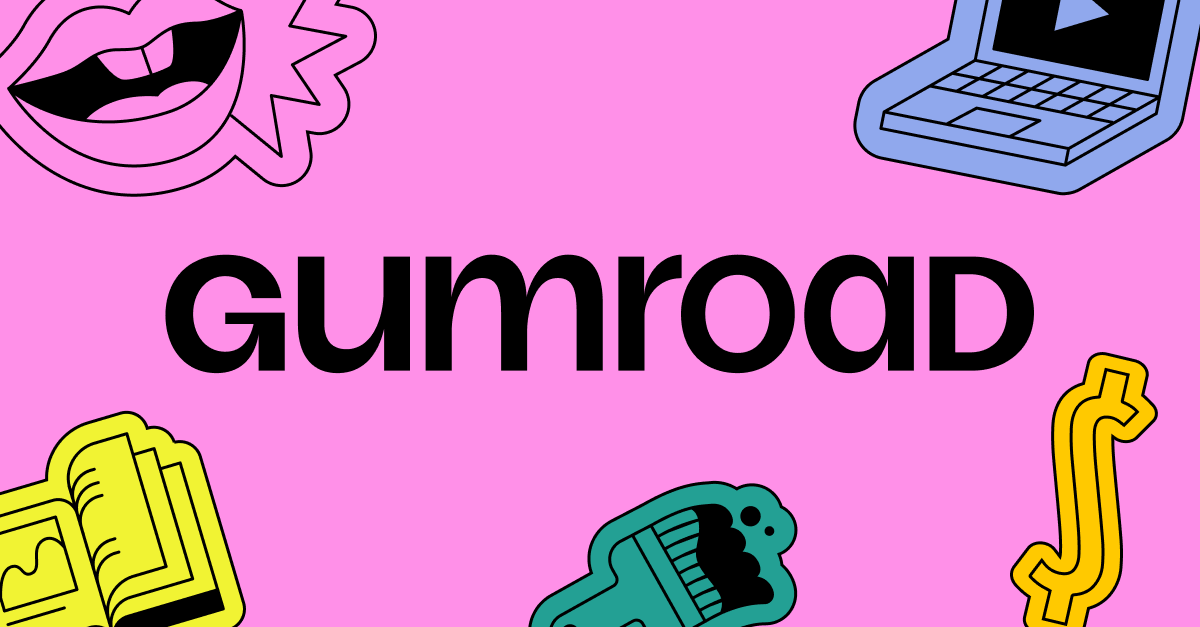 Gumroad 界面截图