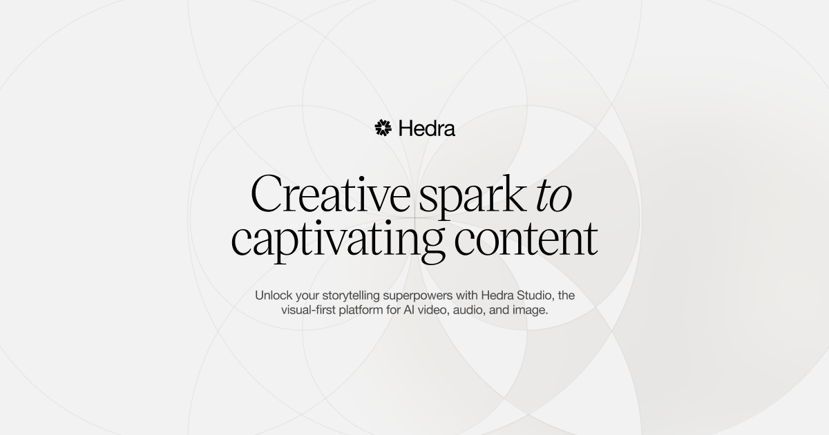 Hedra 界面截图