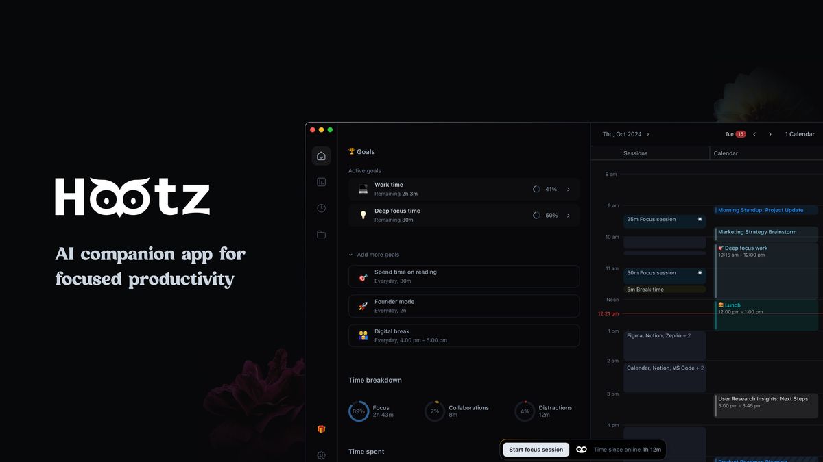 Hootz 界面截图