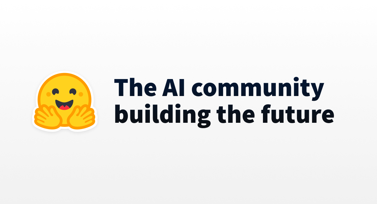 Hugging Face 界面截图