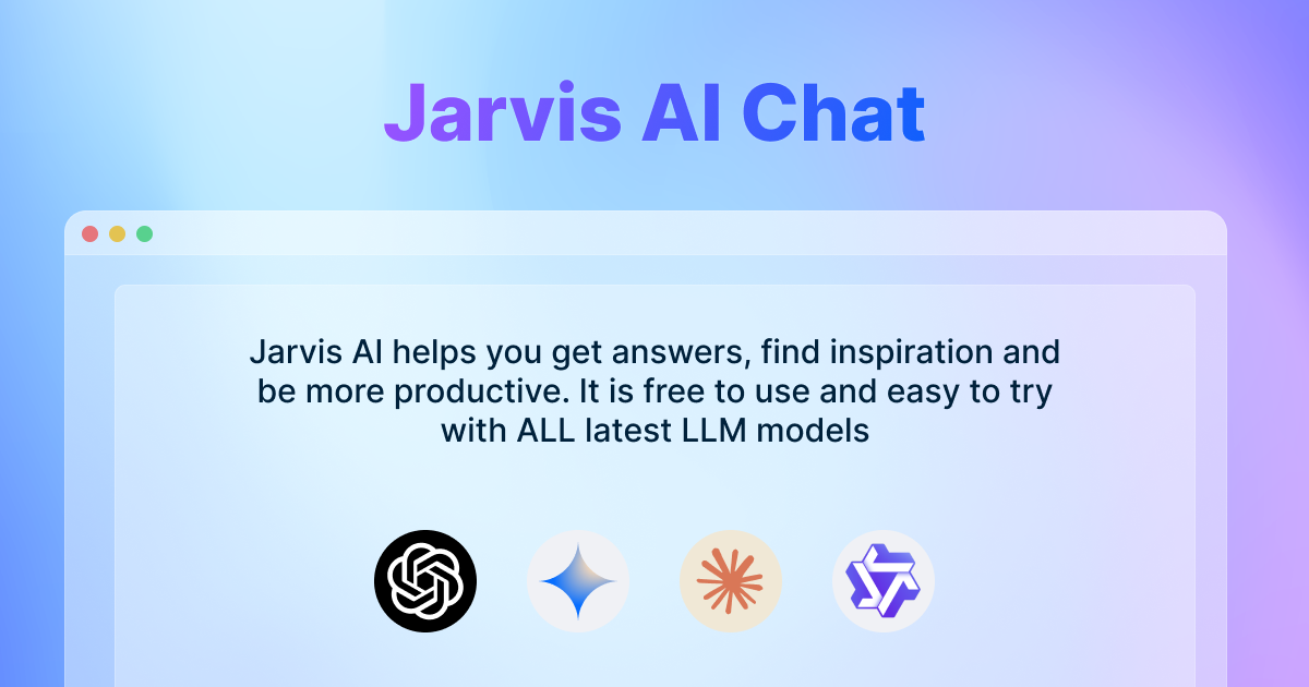 Jarvis AI 界面截图