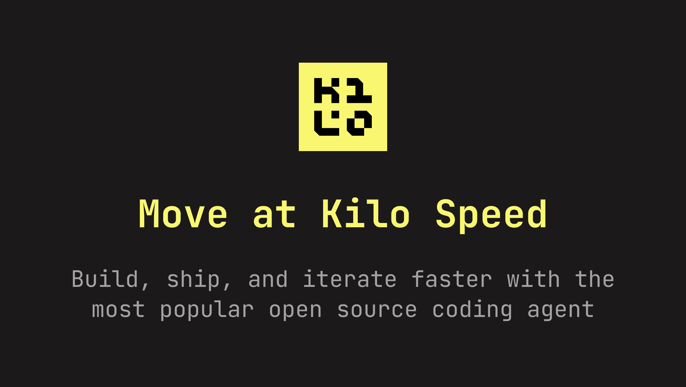 Kilo 界面截图