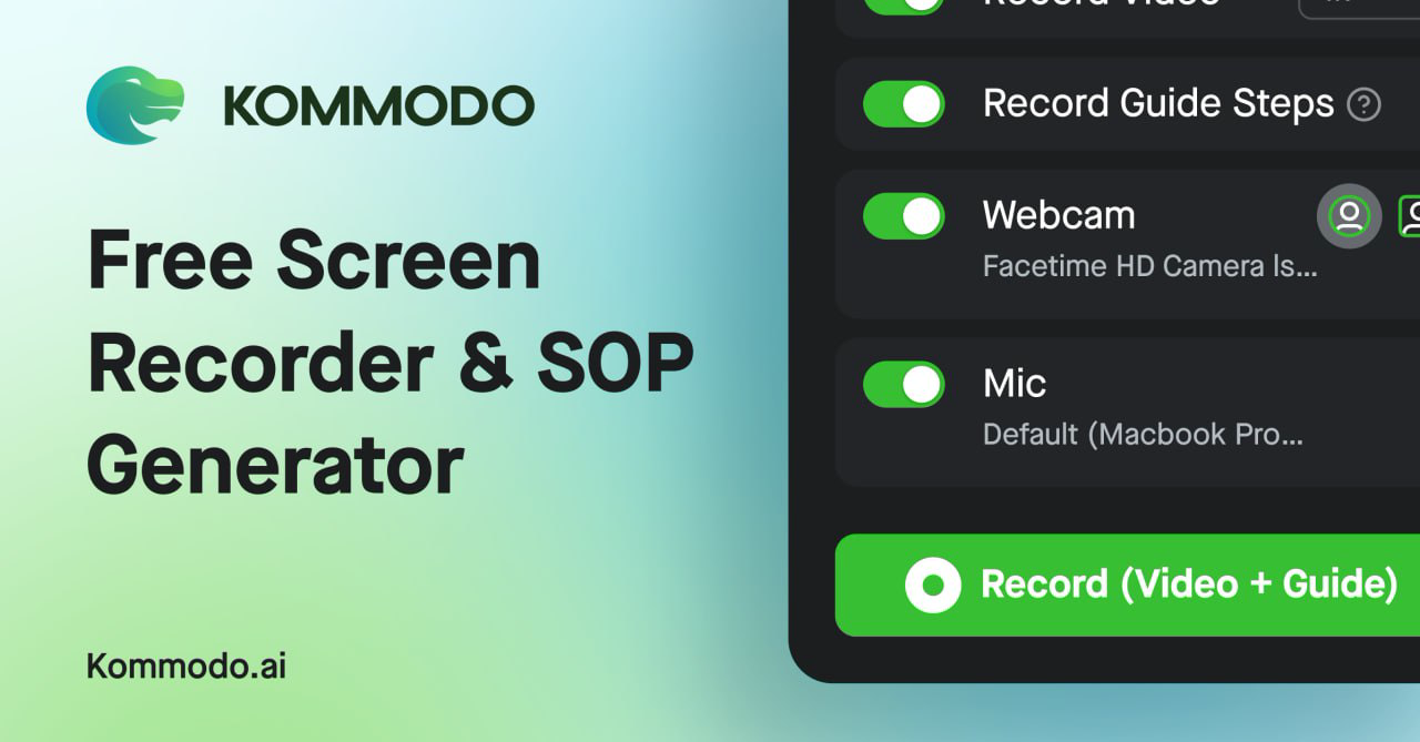 Kommodo 界面截图