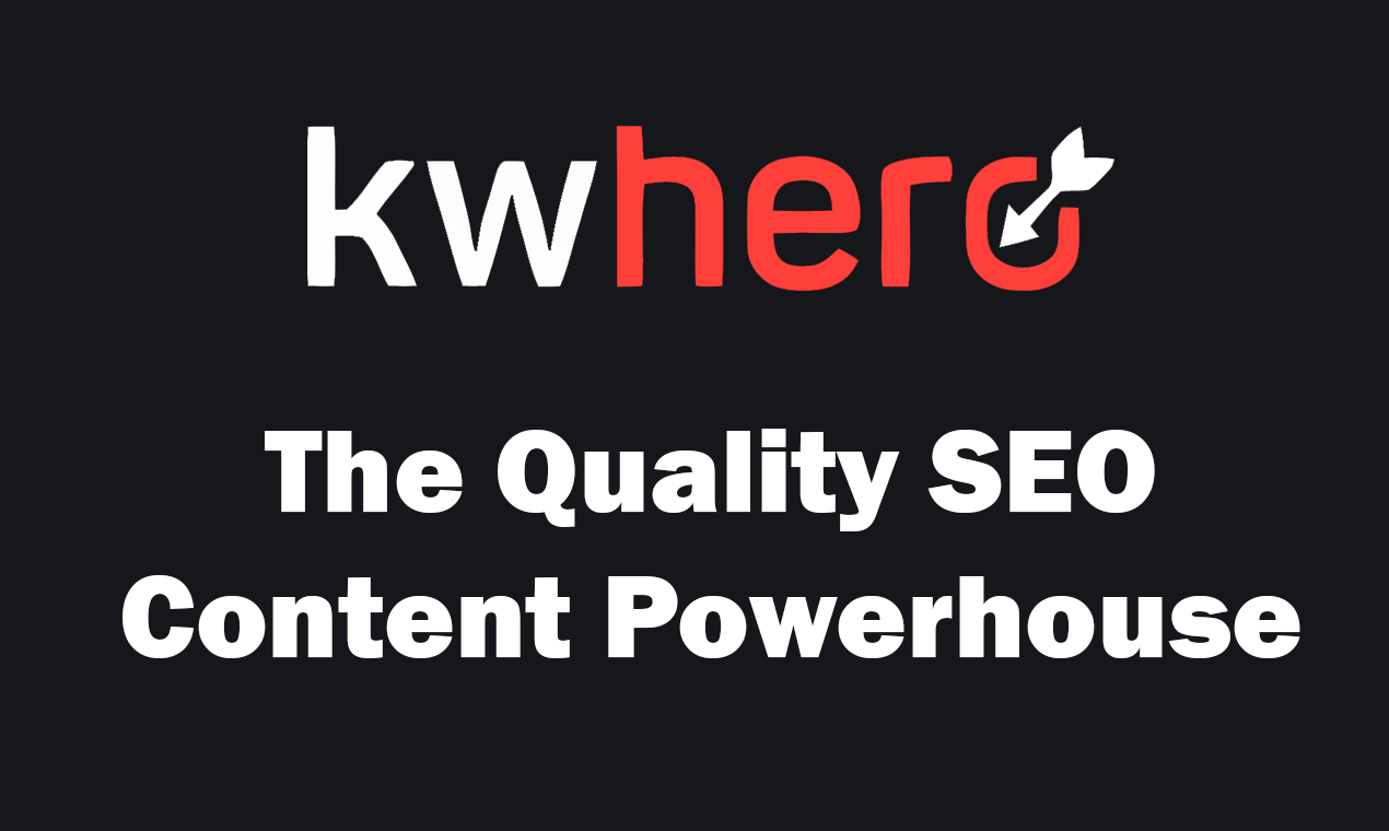 Keyword Hero AI 界面截图