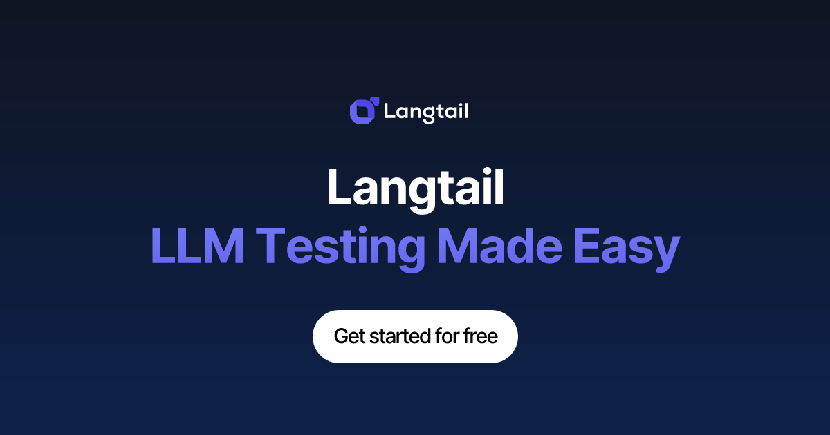 Langtail 界面截图