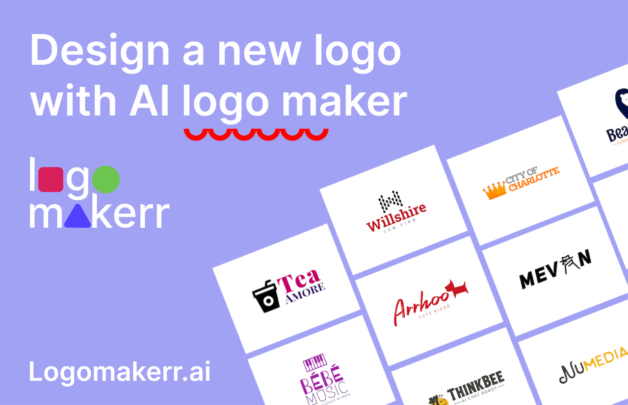 Logomakerr.ai 界面截图