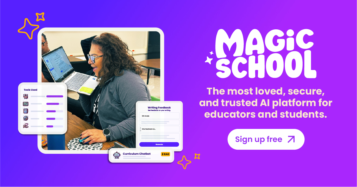 MagicSchool 界面截图
