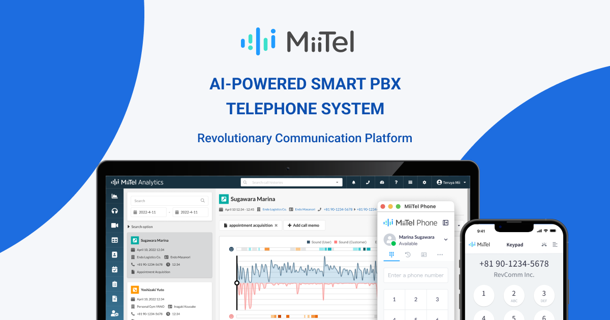 MiiTel 界面截图