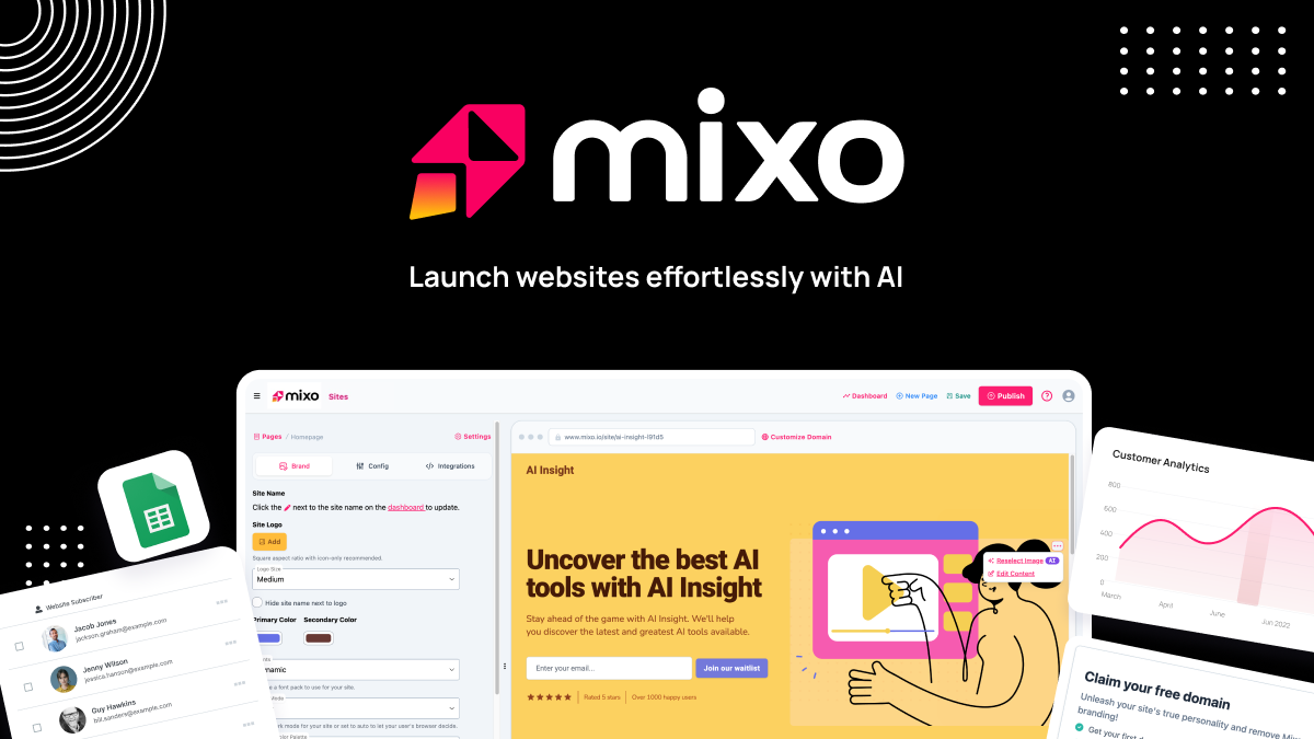 Mixo 界面截图