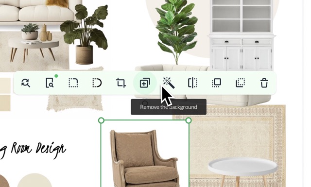 Mood Board AI 界面截图