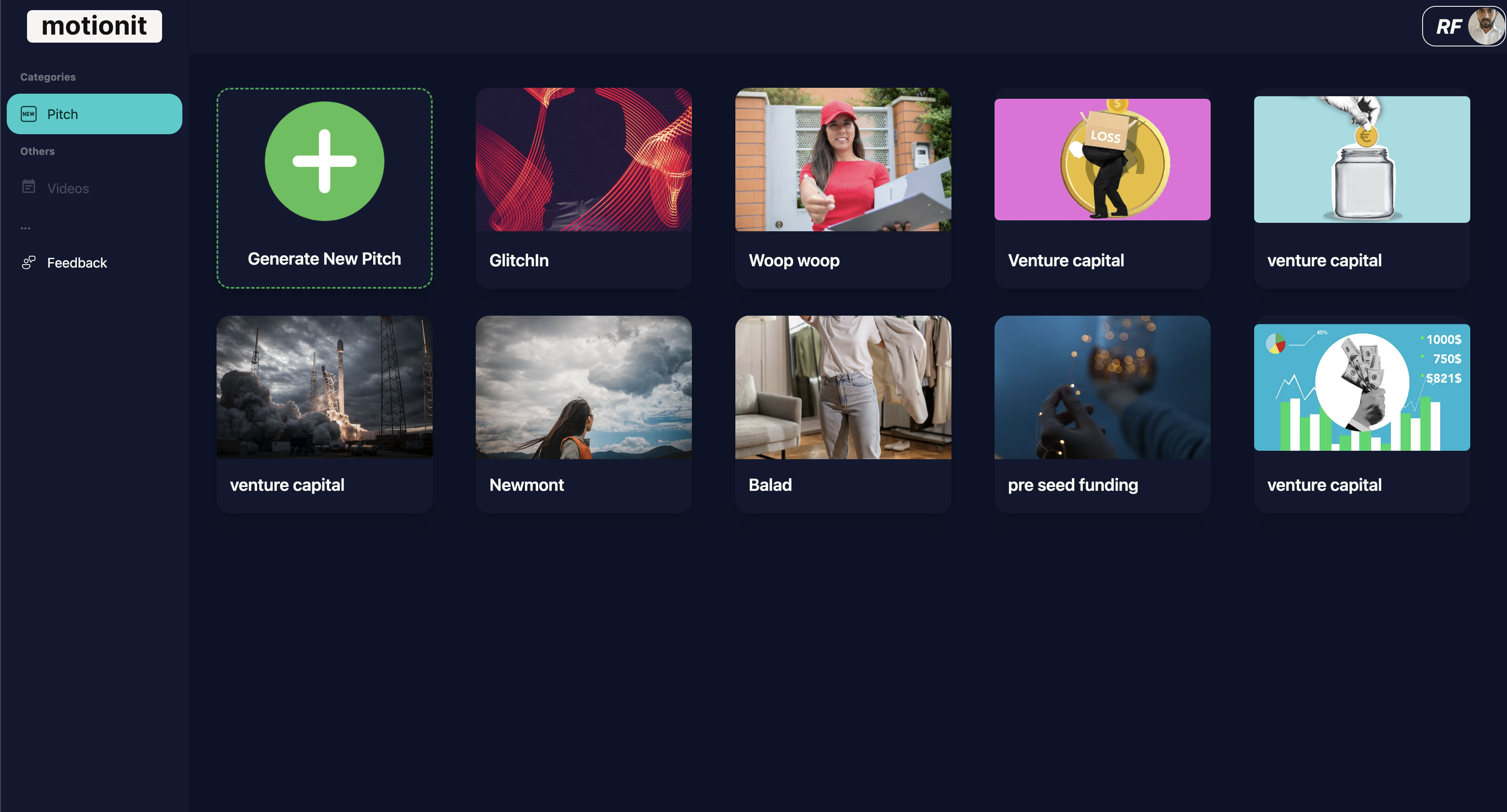 MotionIt AI 界面截图