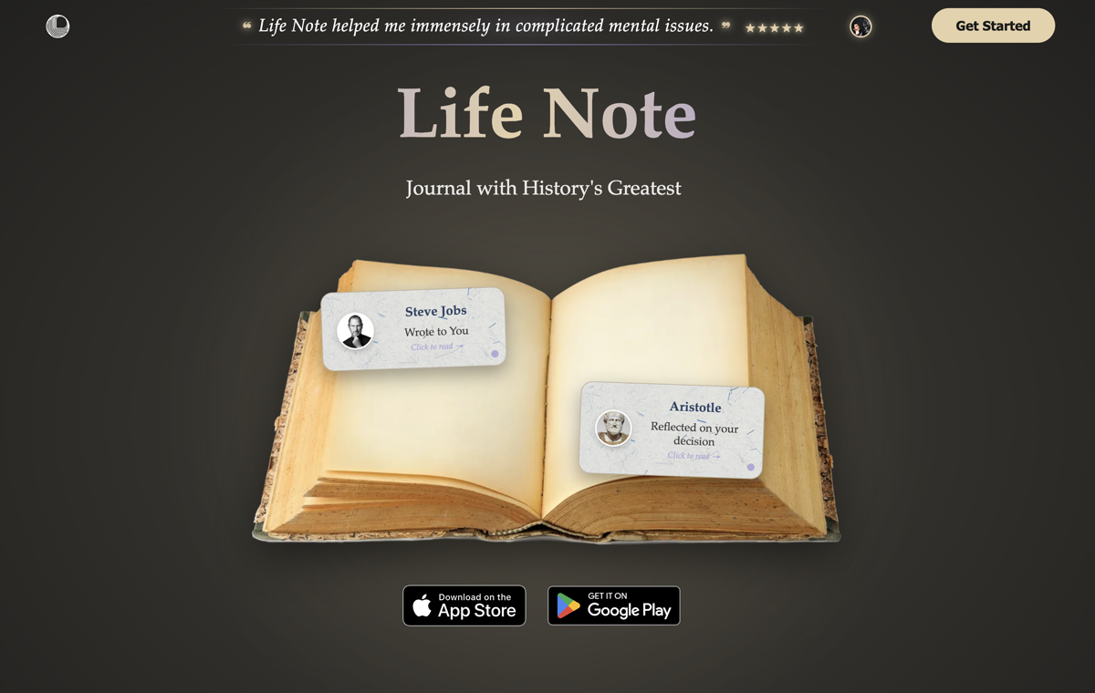 Life Note 界面截图