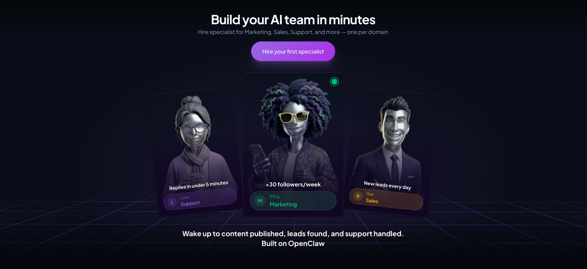 OctoClaw 界面截图