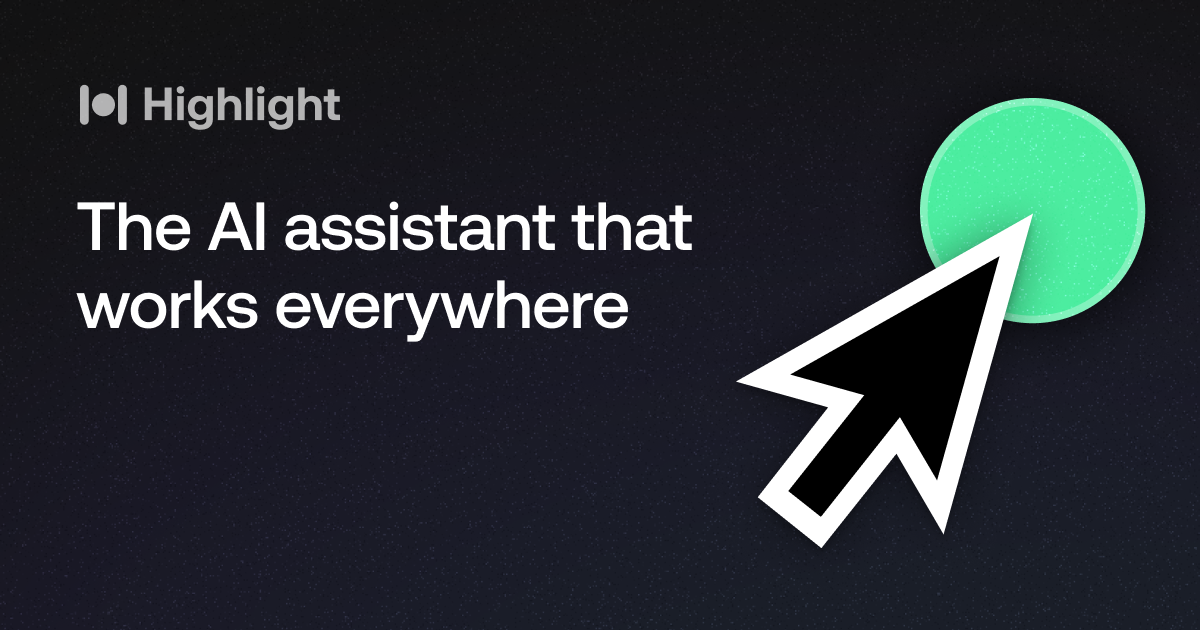 Highlight AI 界面截图