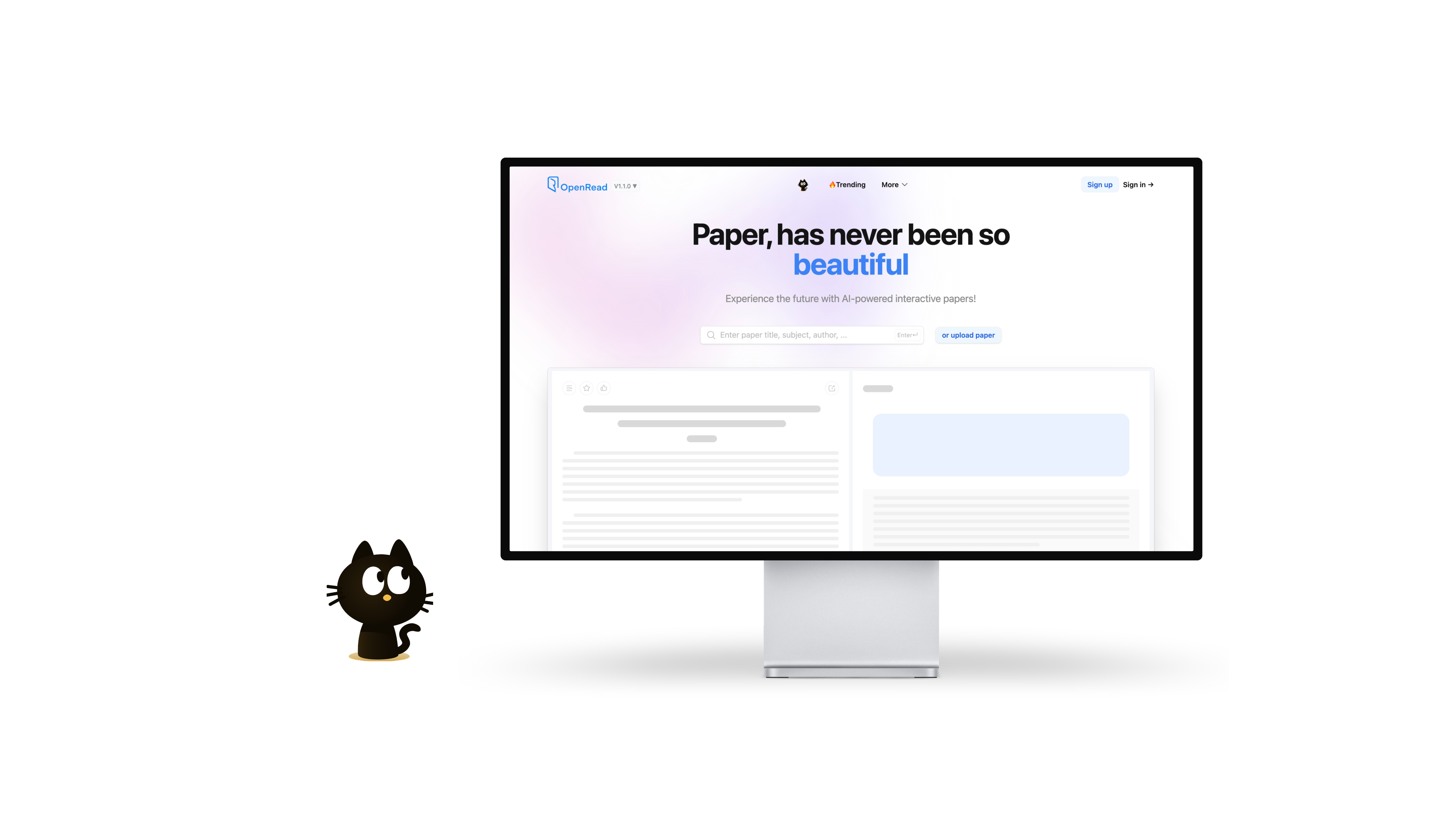 OpenRead 界面截图